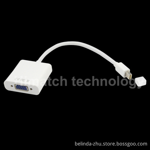 New Mini Dp to VGA Female Cable for MacBook